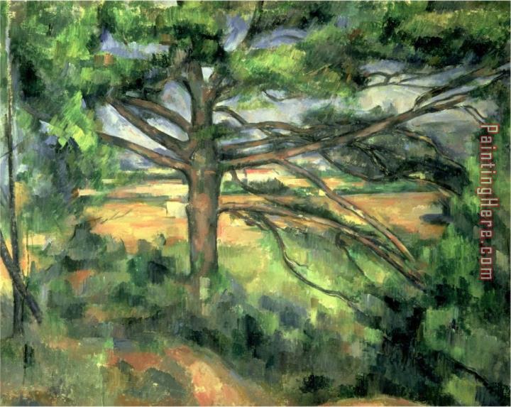 Paul Cezanne The Large Pine 1895 97